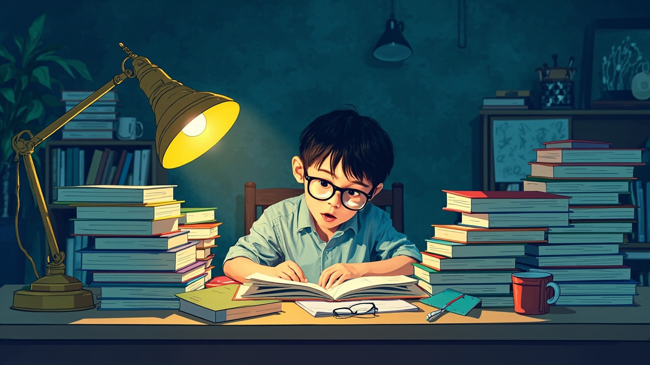 学生制定补作业计划表的场景