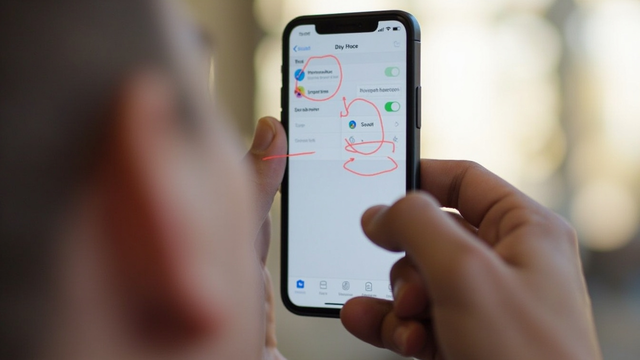 iOS手势设置界面