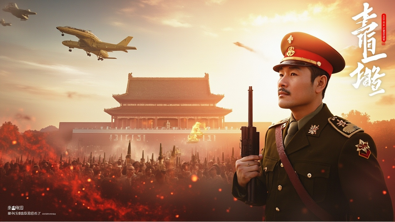阅兵仪式现场